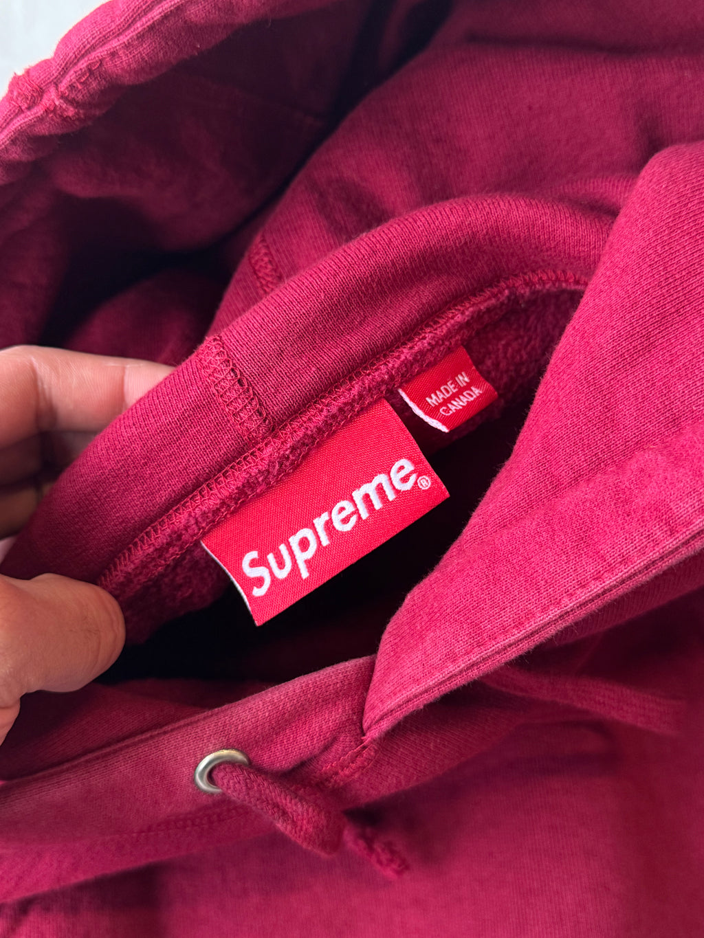 Supreme Akira Arm Hoodie Cardinal (USED)