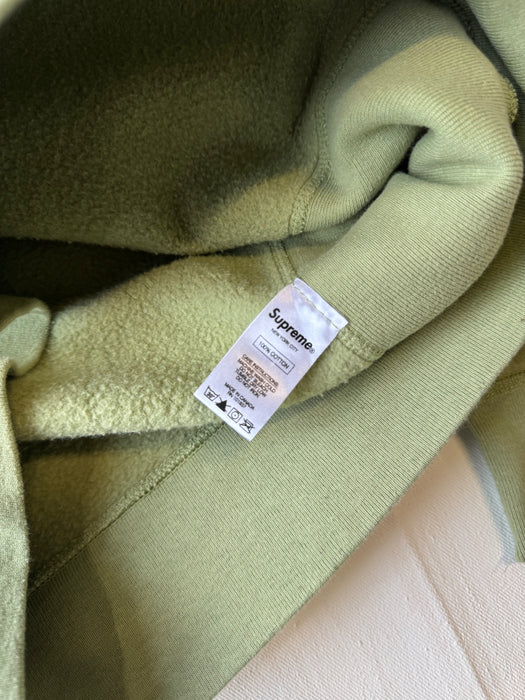 Supreme Box Logo Hoodie Sage (USED) | Vitnage Clothing Store Canada