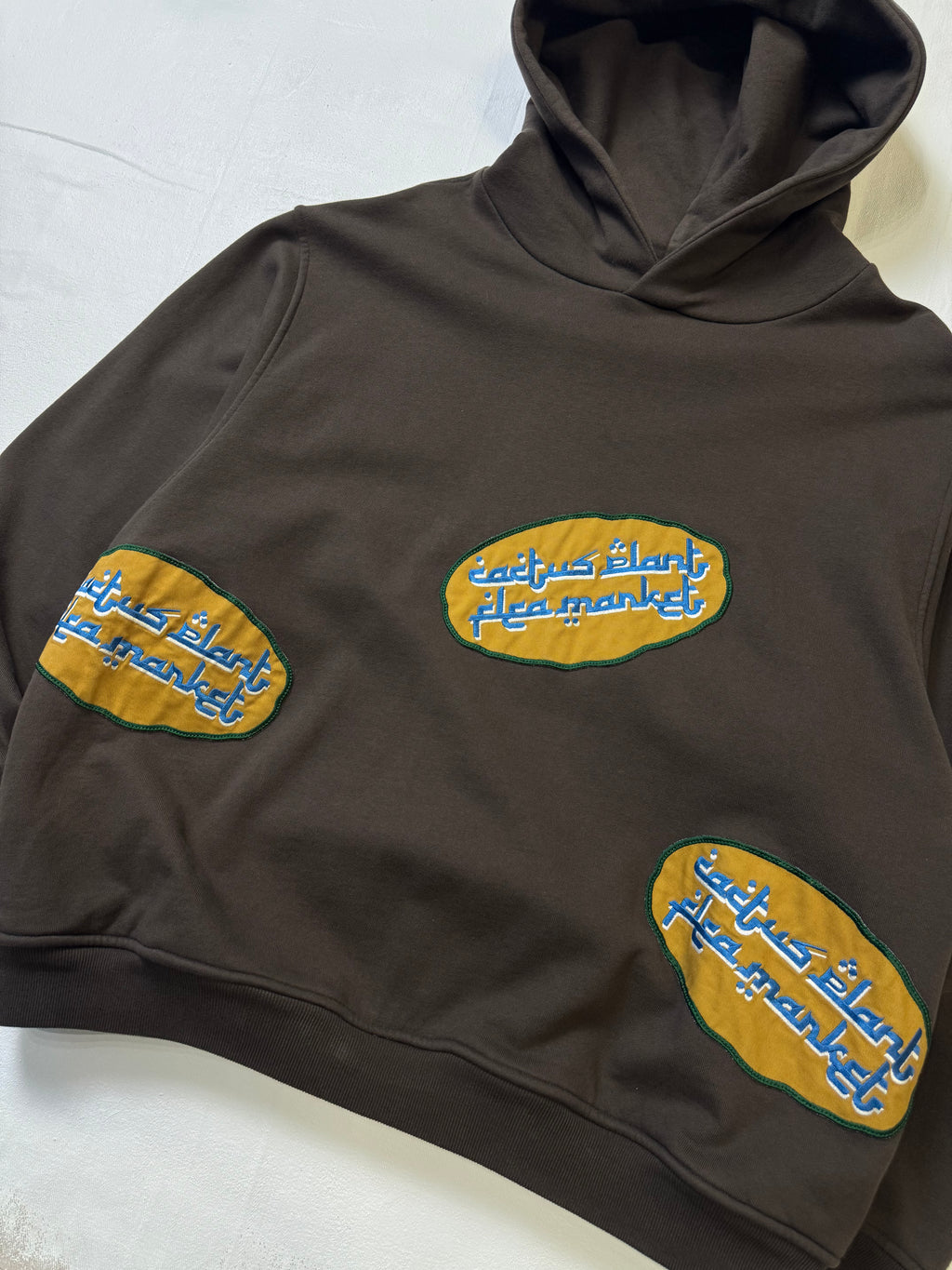 CPFM Farmers Market Oversized Hoodie Brown (USED)