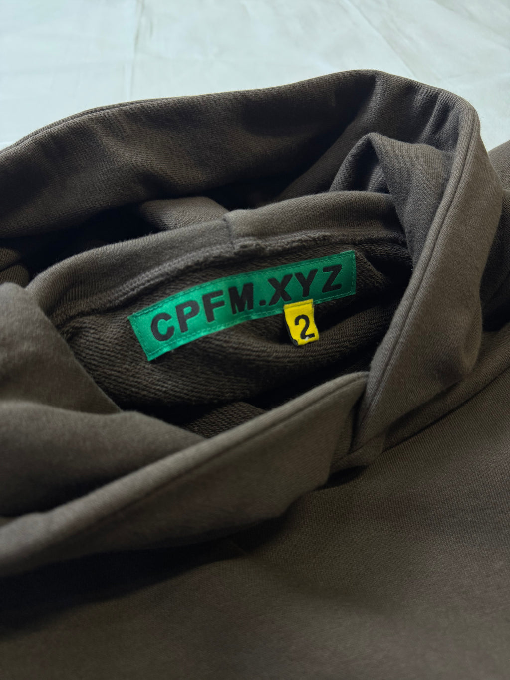 CPFM Farmers Market Oversized Hoodie Brown (USED)