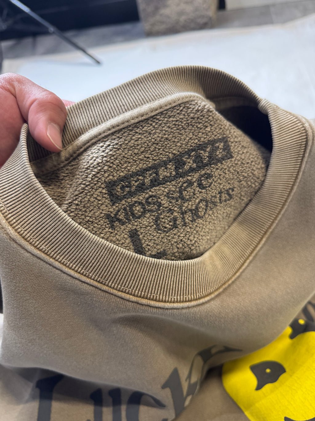 CPFM Kids See Ghosts Lucky Me Sweatshirt Brown (USED)