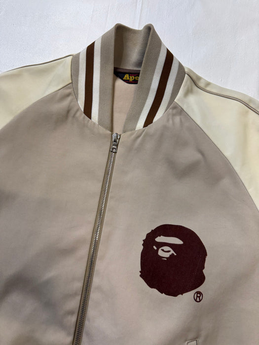 Vintage BAPE Anno 2001 Varsity Jacket (USED) | Vitnage Clothing Store Canada