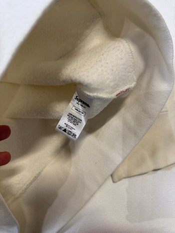 Supreme 666 Zip Up Sweater White (USED)