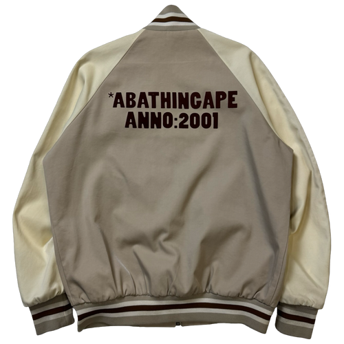 Vintage BAPE Anno 2001 Varsity Jacket (USED) | Vintage Clothing Store Canada
