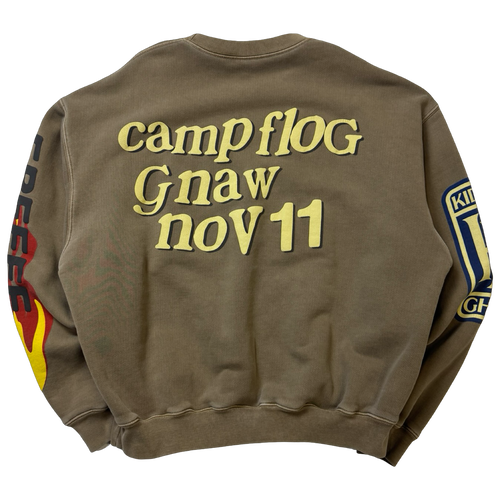 CPFM Kids See Ghosts Lucky Me Sweatshirt Brown (USED) | Vintage Clothing Store Canada