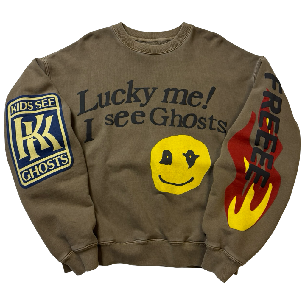 CPFM Kids See Ghosts Lucky Me Sweatshirt Brown (USED)