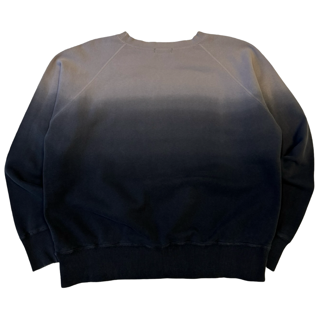 Vintage BAPE Gradient College Logo Sweatshirt (USED)