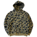 Bape Sta OG Full Zip Up Hoodie Yellow/Green Camo