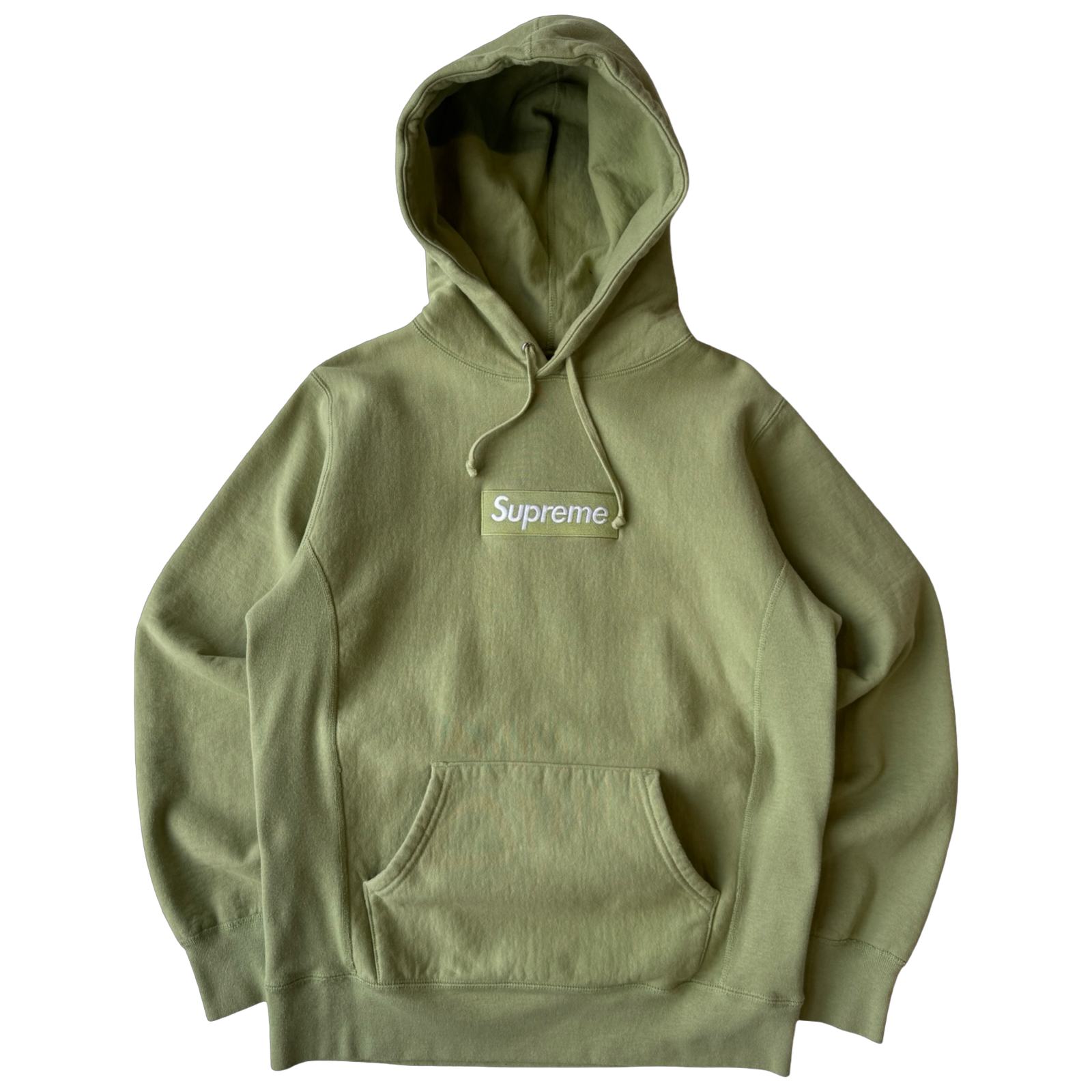 Supreme Box Logo Hoodie Sage (USED)