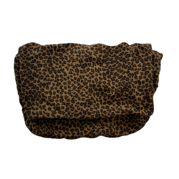 Bottega Veneta Leopard Print Reversible Nylon Bag