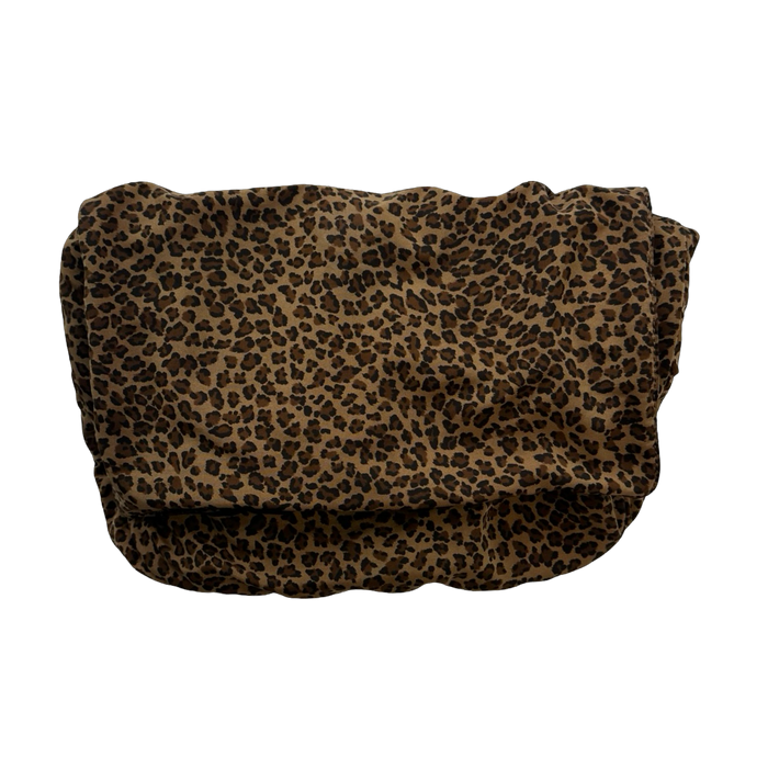Bottega Veneta Leopard Print Reversible Nylon Bag | Vitnage Clothing Store Canada