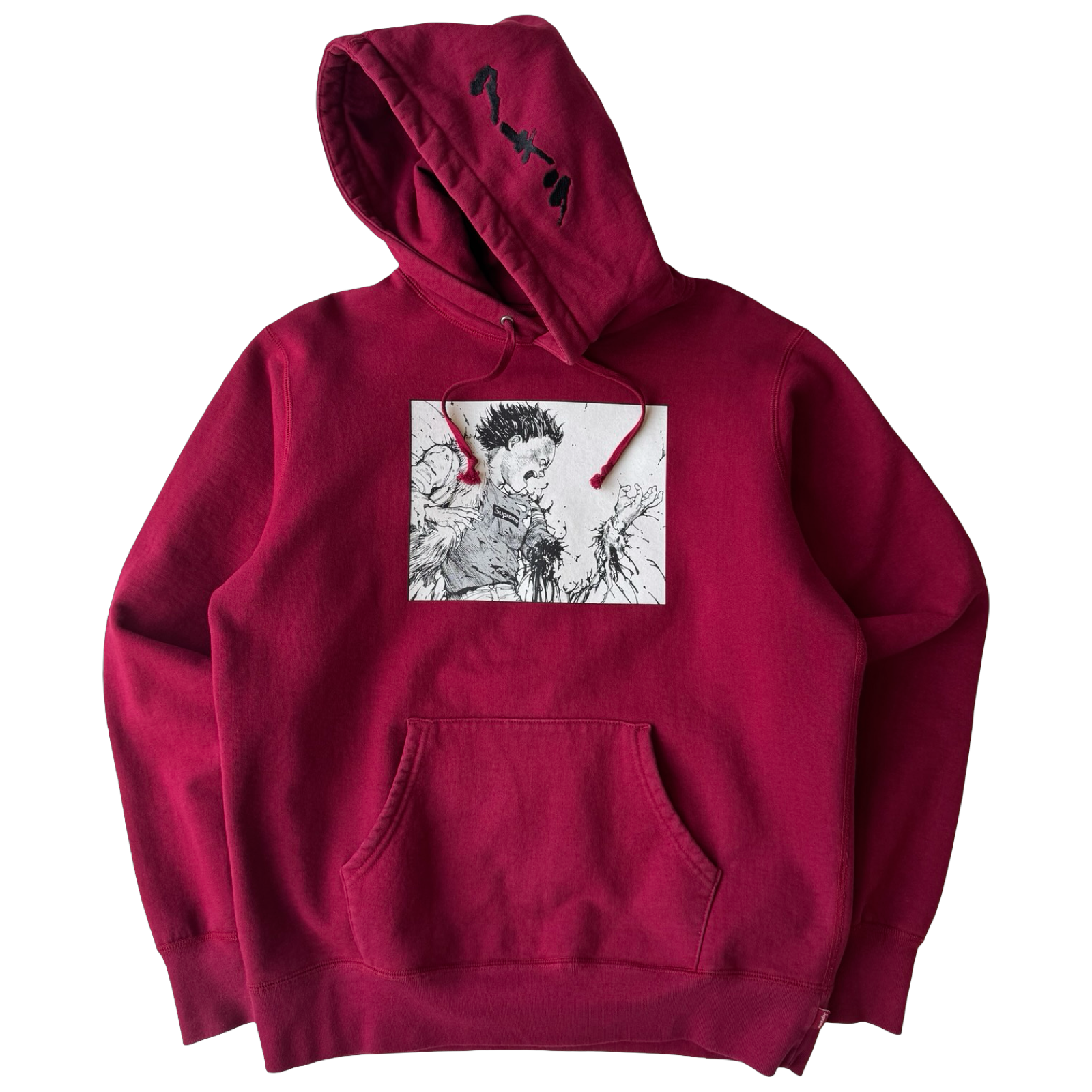 Supreme Akira Arm Hoodie Cardinal (USED)