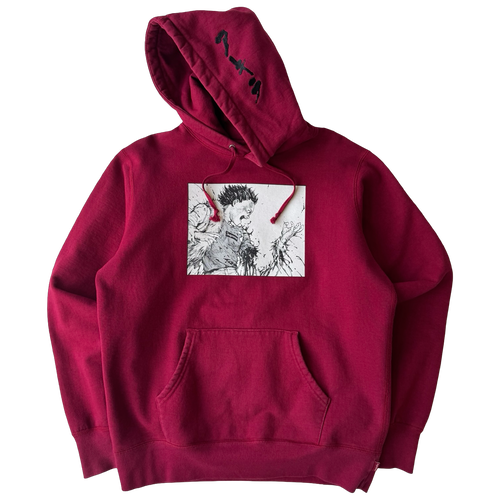 Supreme Akira Arm Hoodie Cardinal (USED) | Vintage Clothing Store Canada