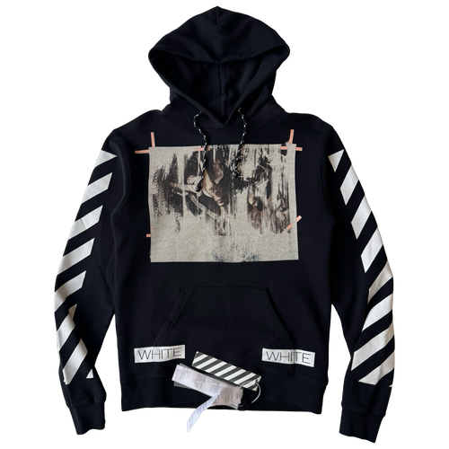 Off-White Caravaggio Hoodie Black | Vintage Clothing Store Canada