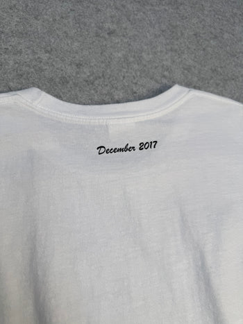 Supreme Christmas Skeleton Tee White (USED)