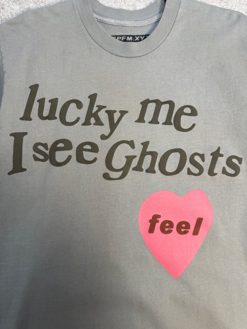 CPFM Kids See Ghost Lucky Me Tee Grey (USED)
