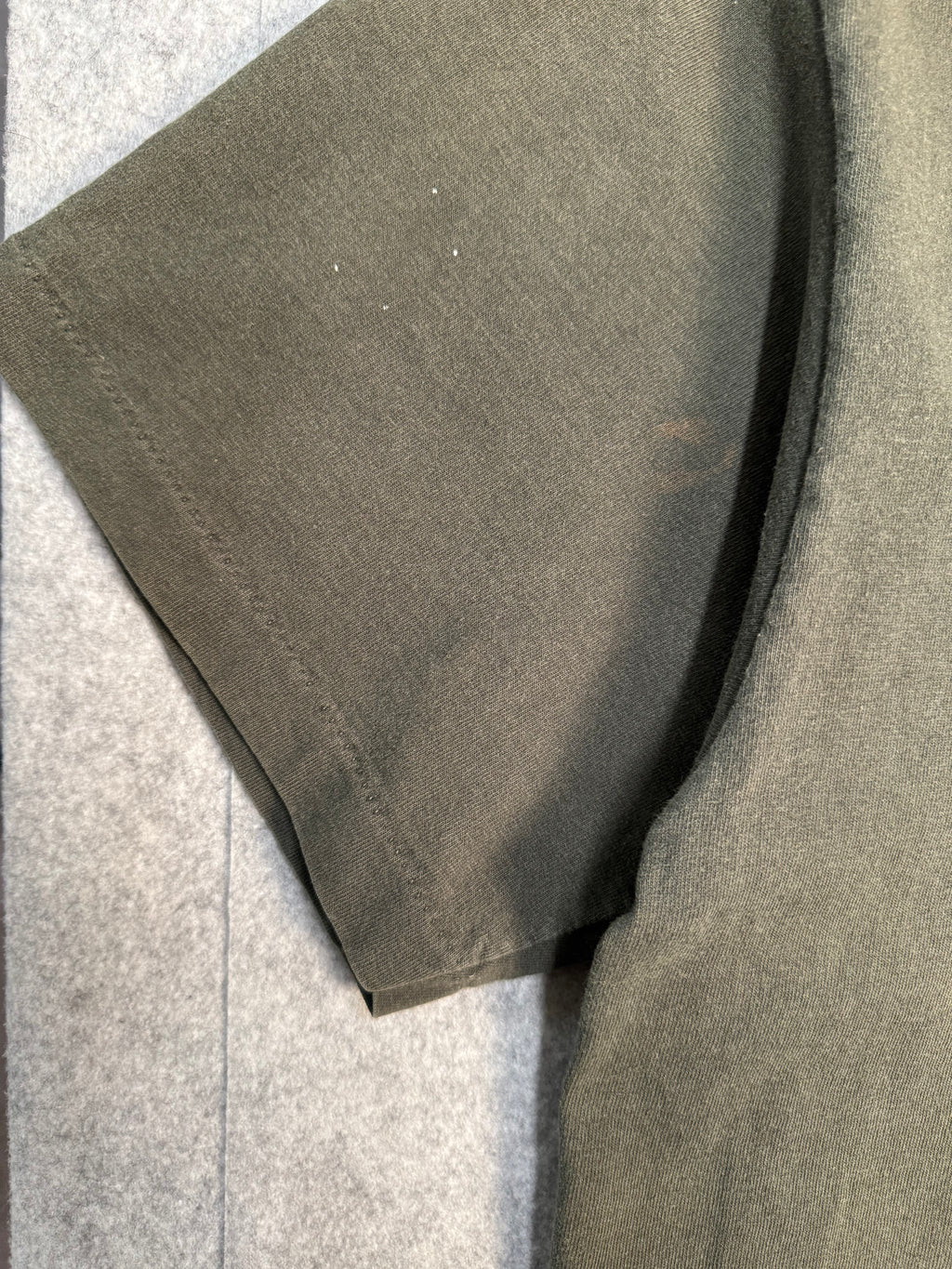 Vintage Stussy Flubber Tee Olive (USED)