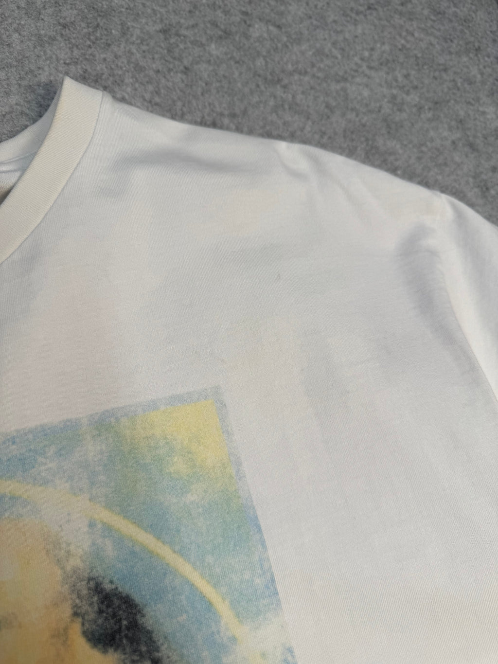 Saint Micheal Jesus Christ Memorial Tee White (USED)