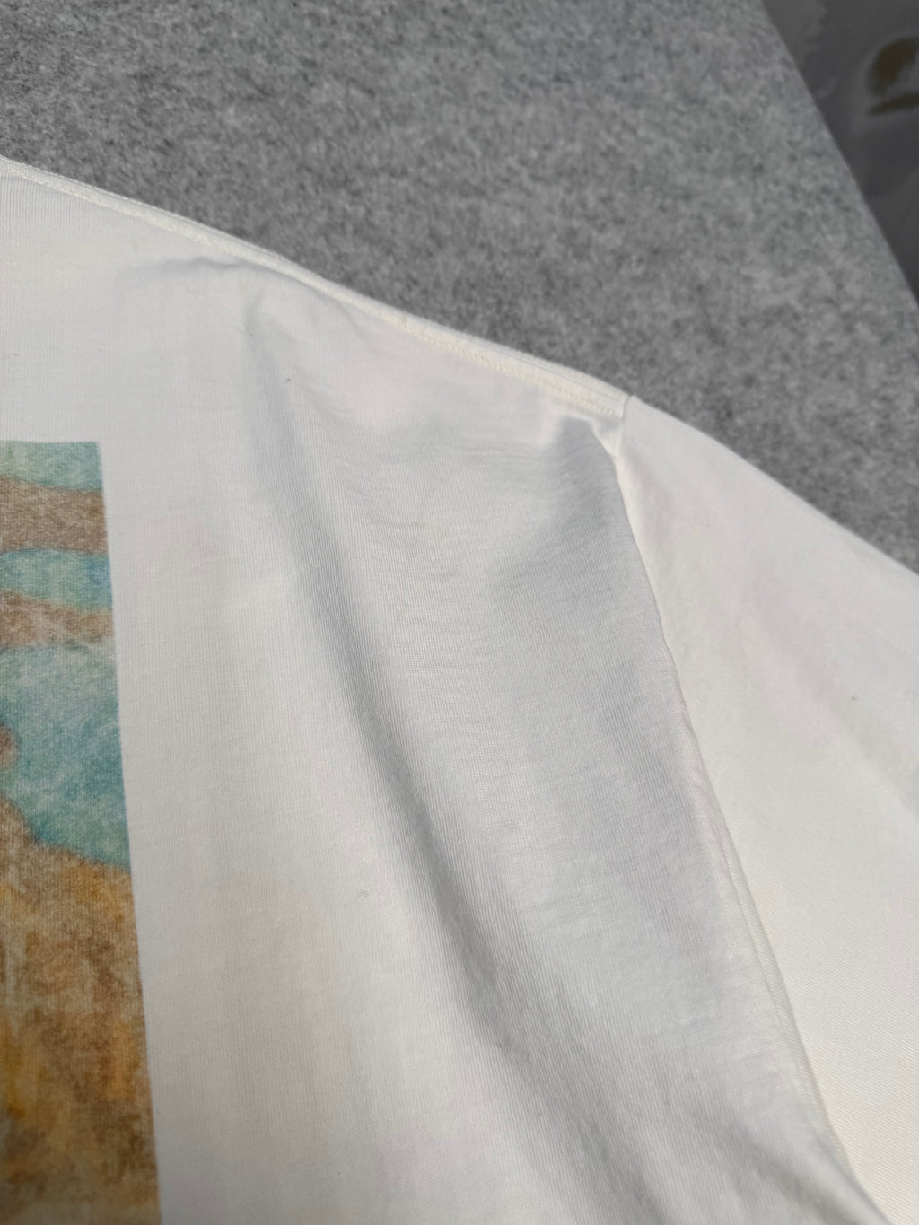 Saint Micheal Jesus Christ Memorial Tee White (USED)