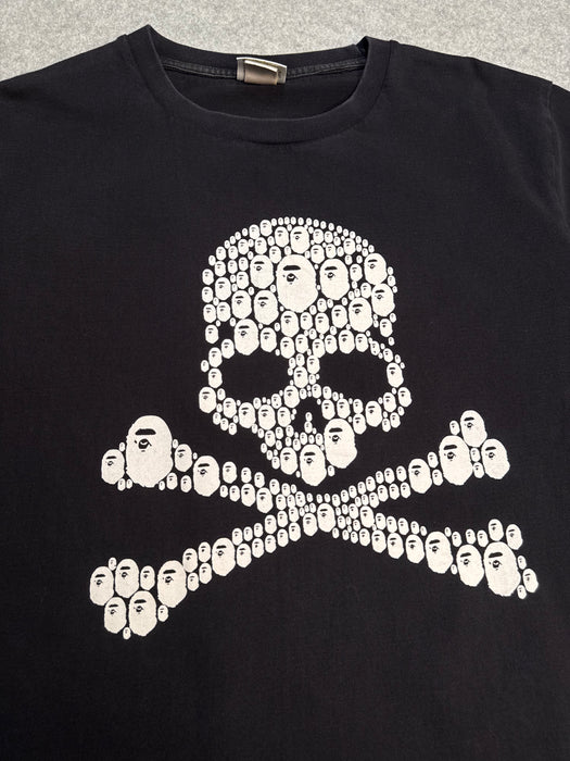 BAPE x Mastermind Skull Tee Black (USED) | Vitnage Clothing Store Canada