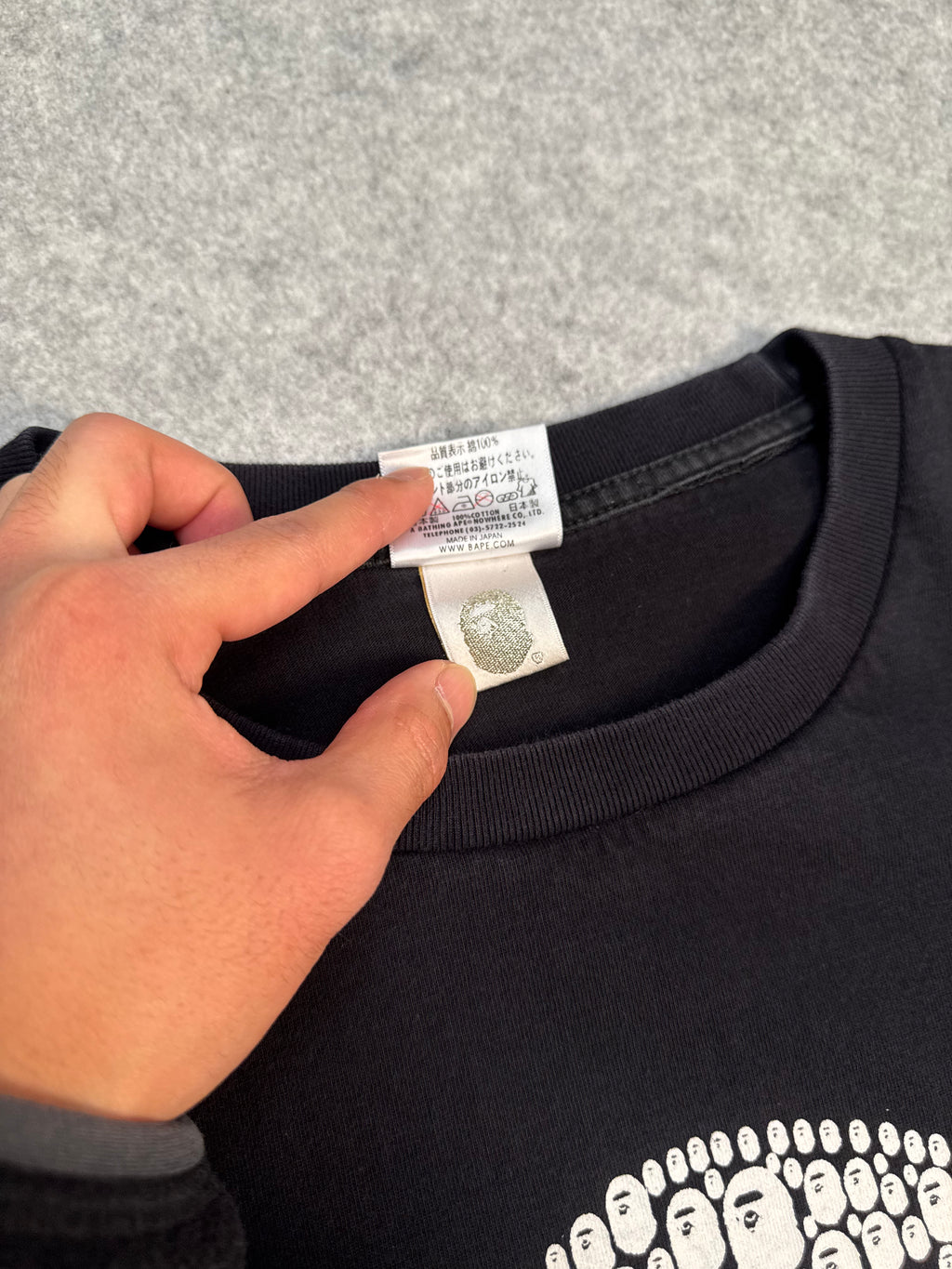 BAPE x Mastermind Skull Tee Black (USED)