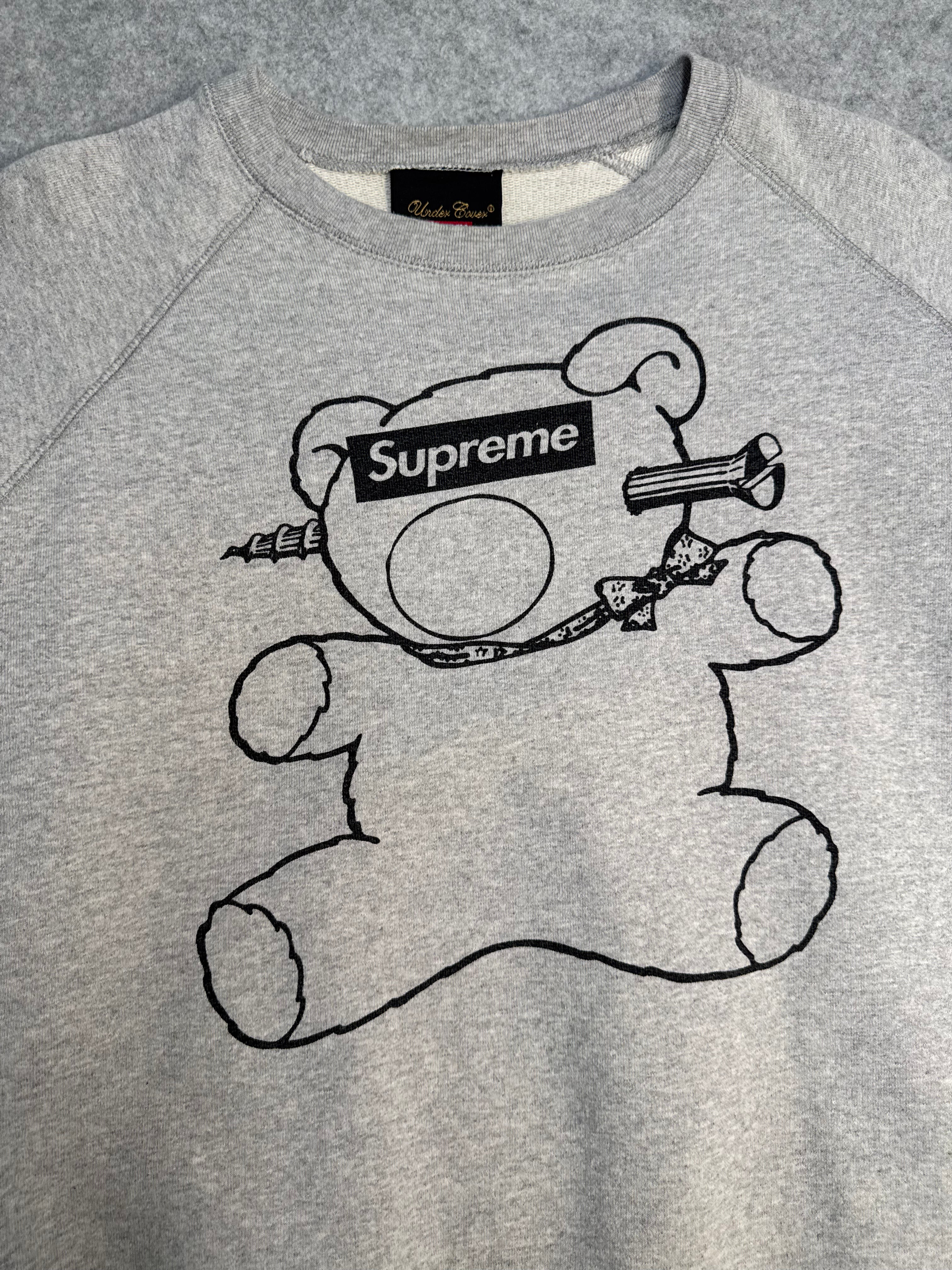 Supreme Undercover Bear Sweatshirt Grey (USED)