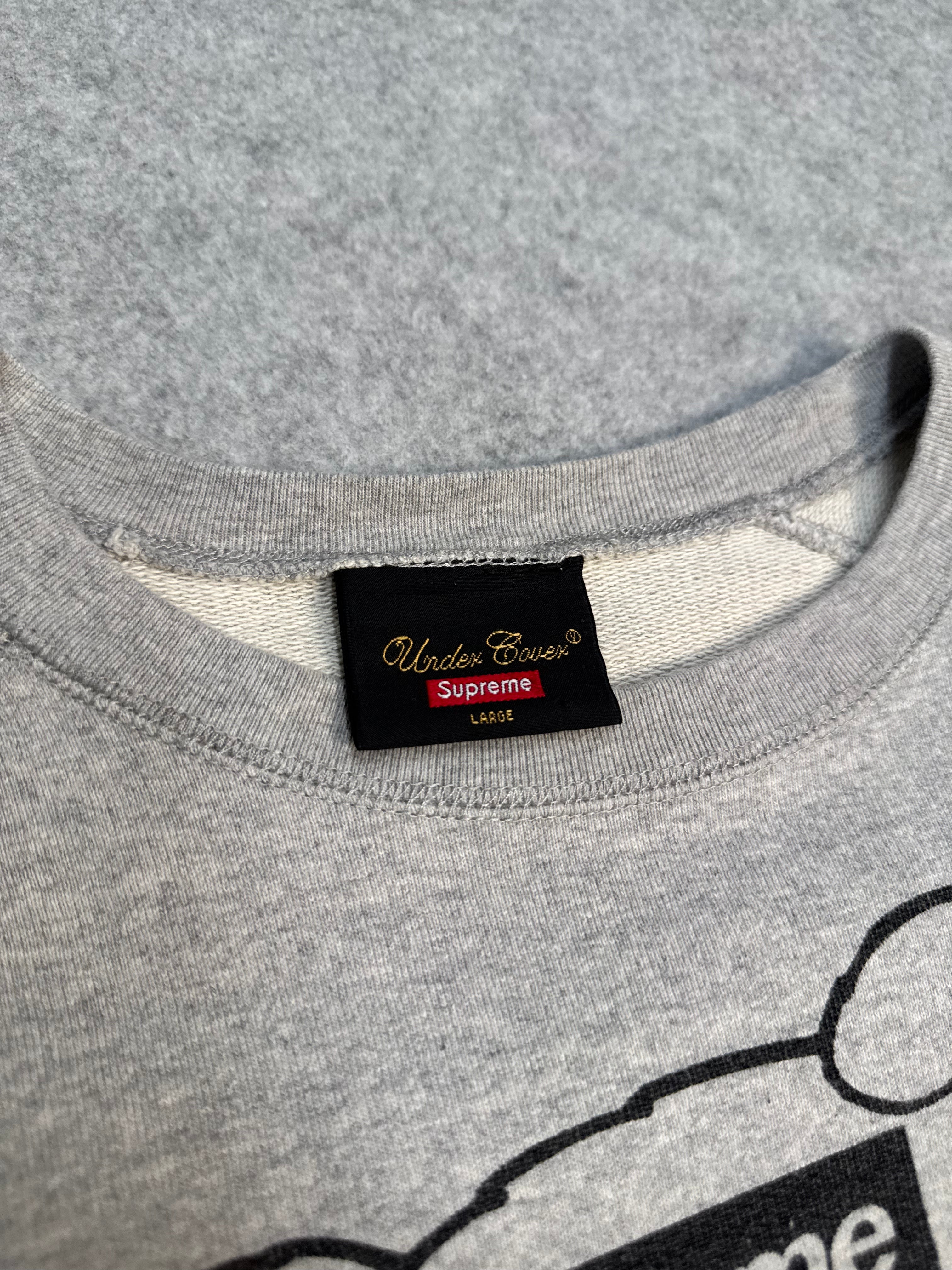 Supreme Undercover Bear Sweatshirt Grey (USED)