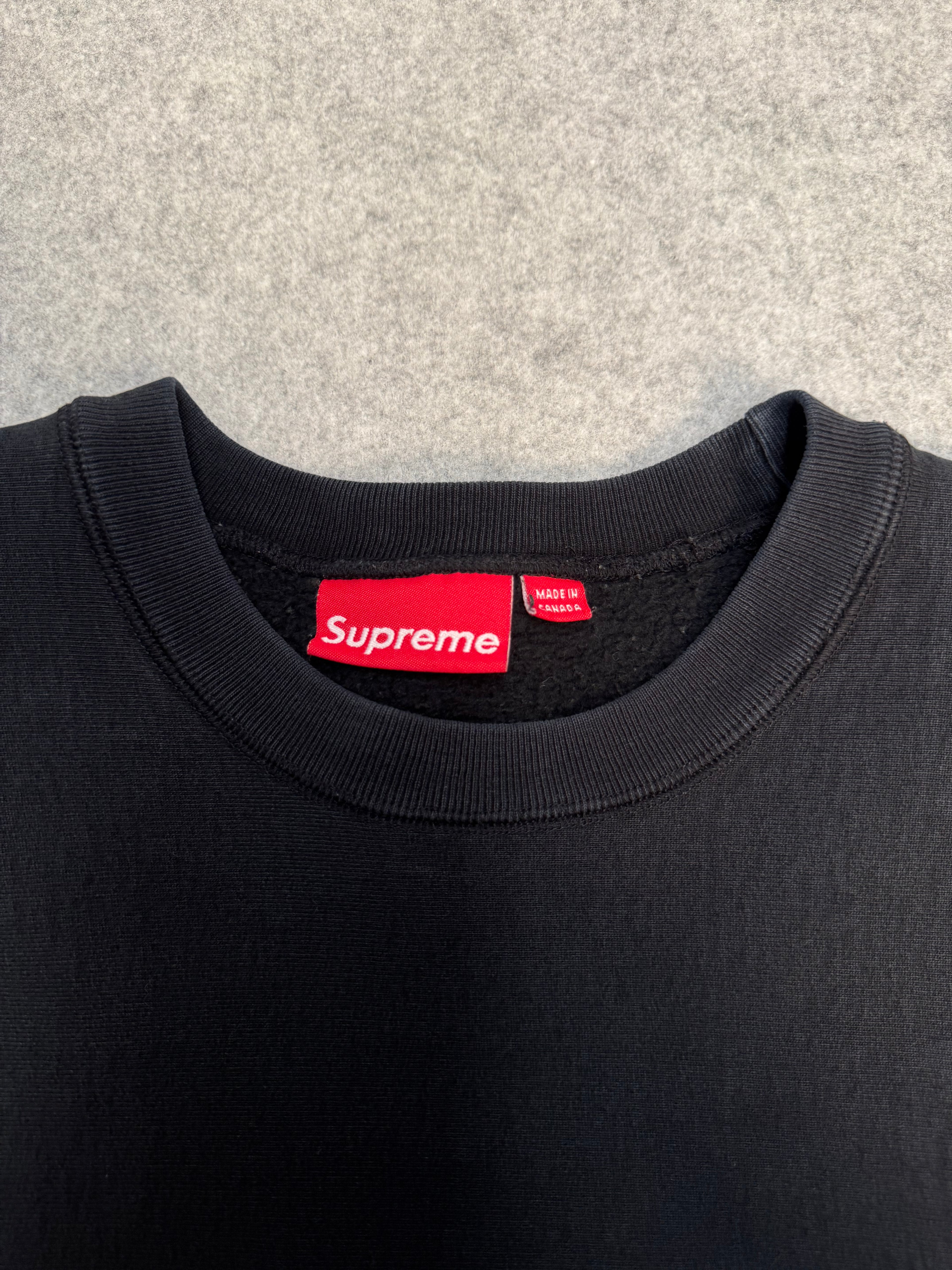 2000’s Supreme Box Logo Sweatshirt Black (USED)