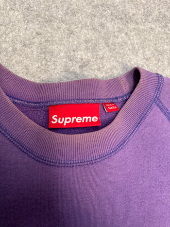 2000’s Supreme Box Logo Sweatshirt Purple (USED)