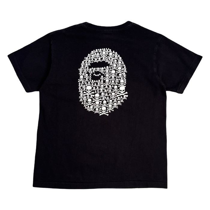 BAPE x Mastermind Skull Tee Black (USED) | Vitnage Clothing Store Canada