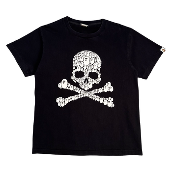 BAPE x Mastermind Skull Tee Black (USED)