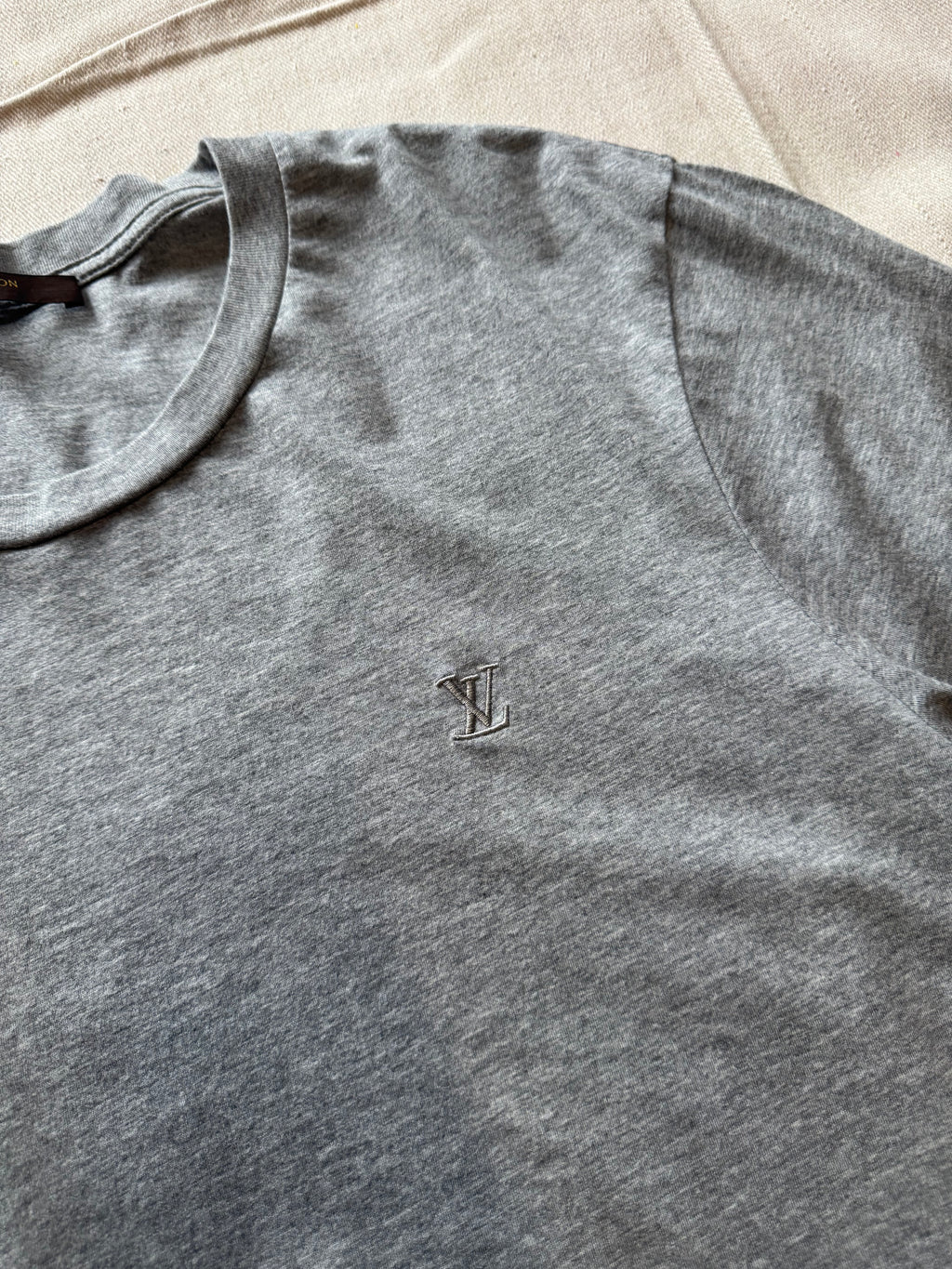 Louis Vuitton Short Sleeve Tee Heather Grey