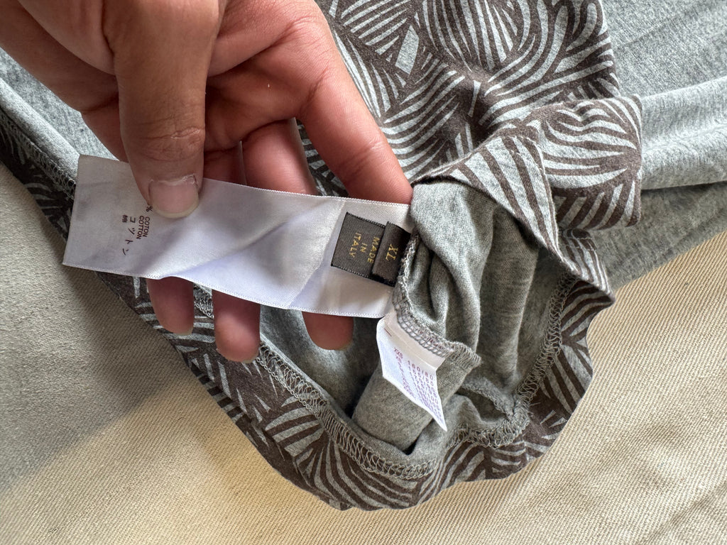Louis Vuitton Short Sleeve Tee Heather Grey