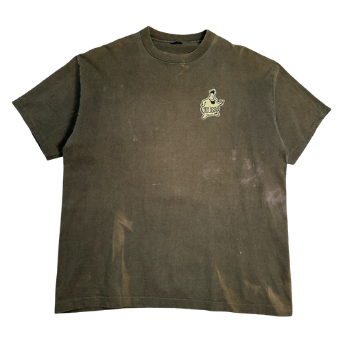 Vintage Stussy Flubber Tee Olive (USED) | Vintage Clothing Store Canada