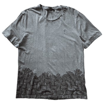 Louis Vuitton Short Sleeve Tee Heather Grey