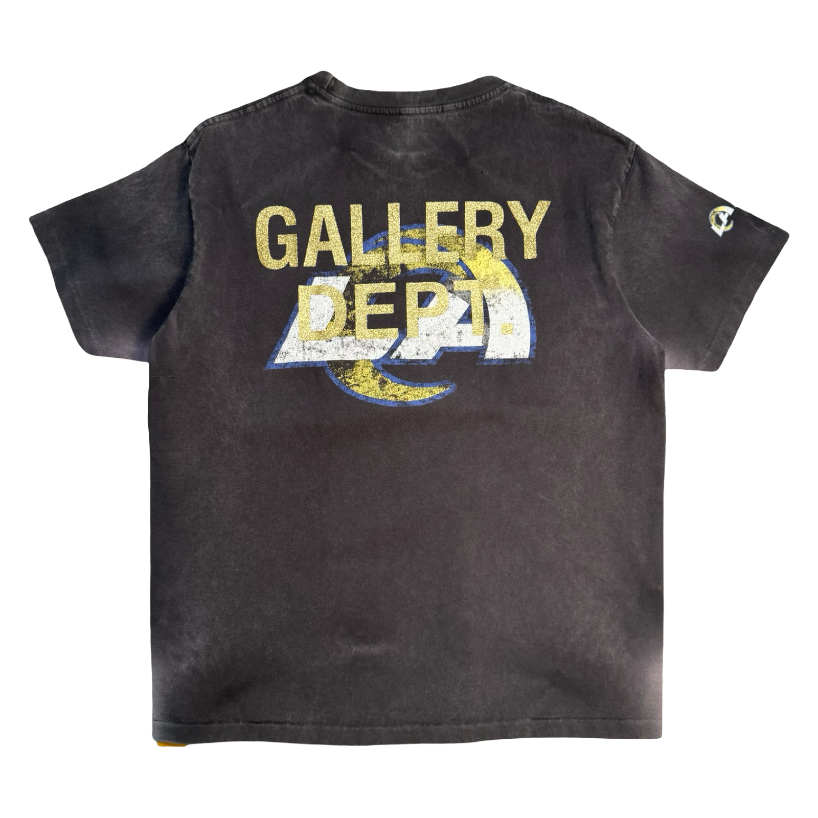 Gallery Dept. LA Rams Sun Faded Tee Black (USED)