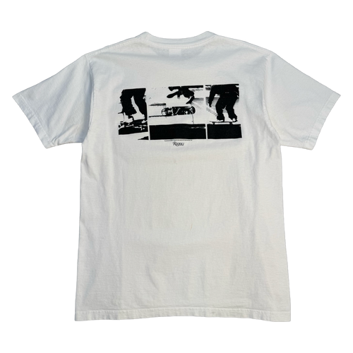 Supreme Rizzoli Box Logo F&F Tee White (USED) | Vintage Clothing Store Canada