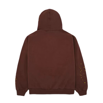 Sp5der Web Hoodie Brown