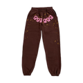 Sp5der Angel Number Sweatpants Brown