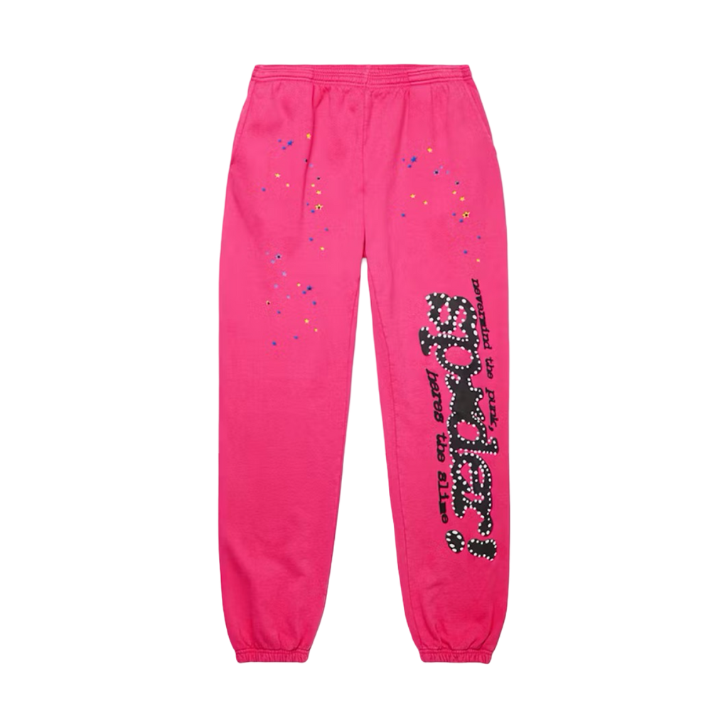 Sp5der P*NK V2 Sweatpants Pink