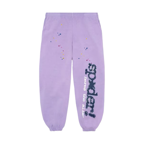 Sp5der Acai Sweatpants Purple | Vintage Clothing Store Canada