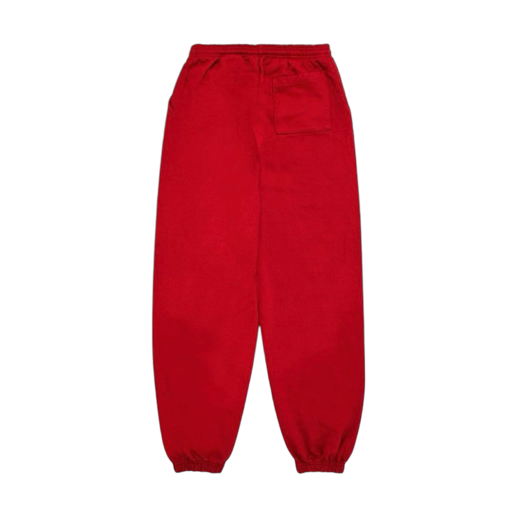 Sp5der Angel Number 555 Sweatpants Red