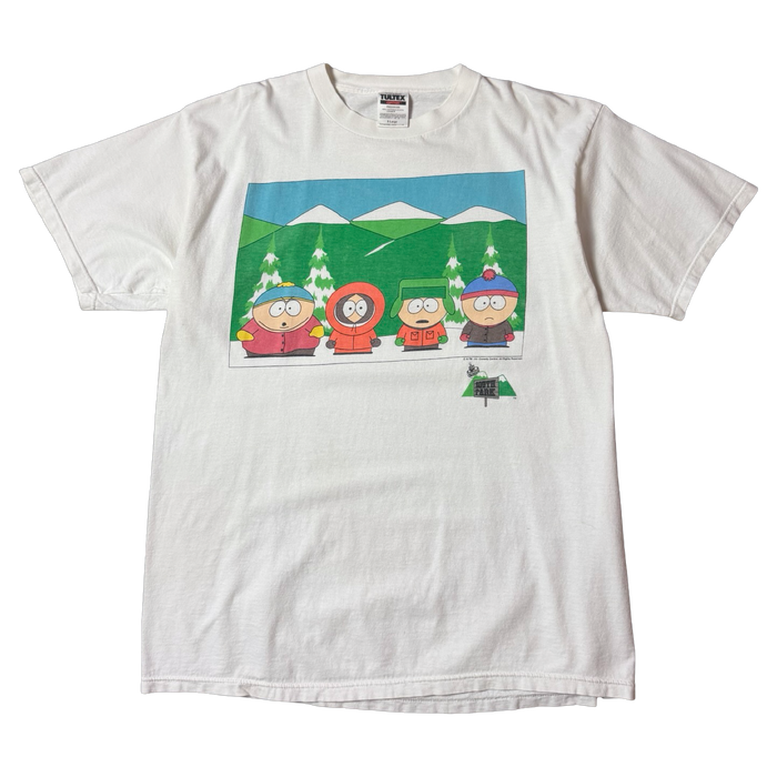 1998 Vintage South Park Tee White | Vitnage Clothing Store Canada