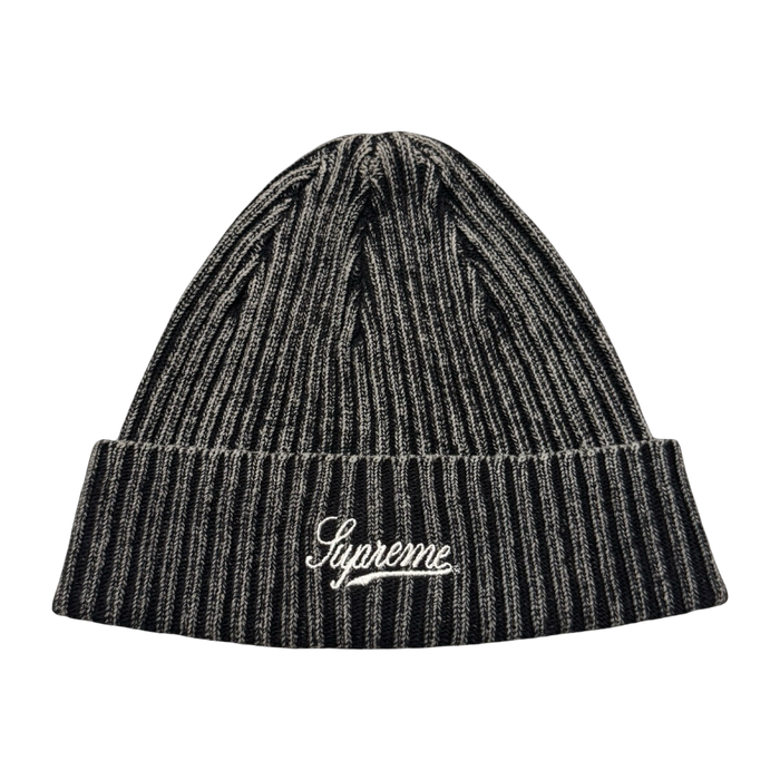 Supreme Bleached Rib Beanie (USED) | Vitnage Clothing Store Canada