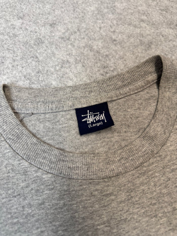 2000s Stussy 'Ain't Where Ya From' Tee Grey