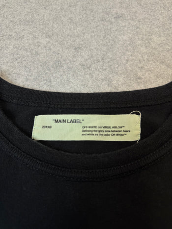 Off-White Galaxy Brushed Tee Black (USED)