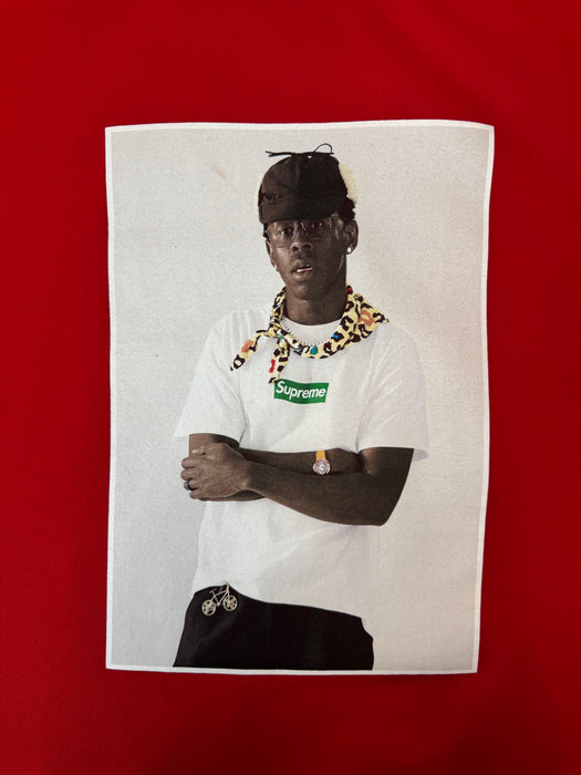 Supreme x Tyler The Creator Tee Red (USED) | Vitnage Clothing Store Canada