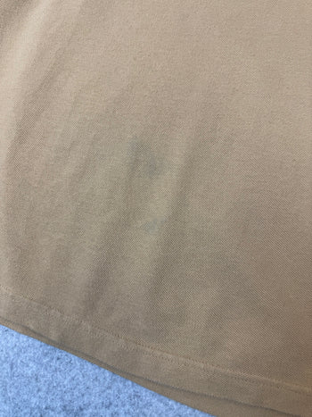 Vintage Balenciaga Polo Rugby L/S Shirt Beige