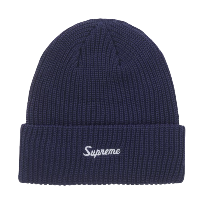 Supreme FW25 Loose Gauge Beanie Navy | Vitnage Clothing Store Canada