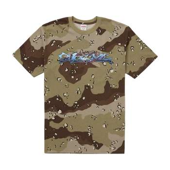 Supreme Tag Tee Chocolate Chip Camo